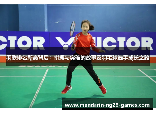 羽联排名新高背后：拼搏与突破的故事及羽毛球选手成长之路